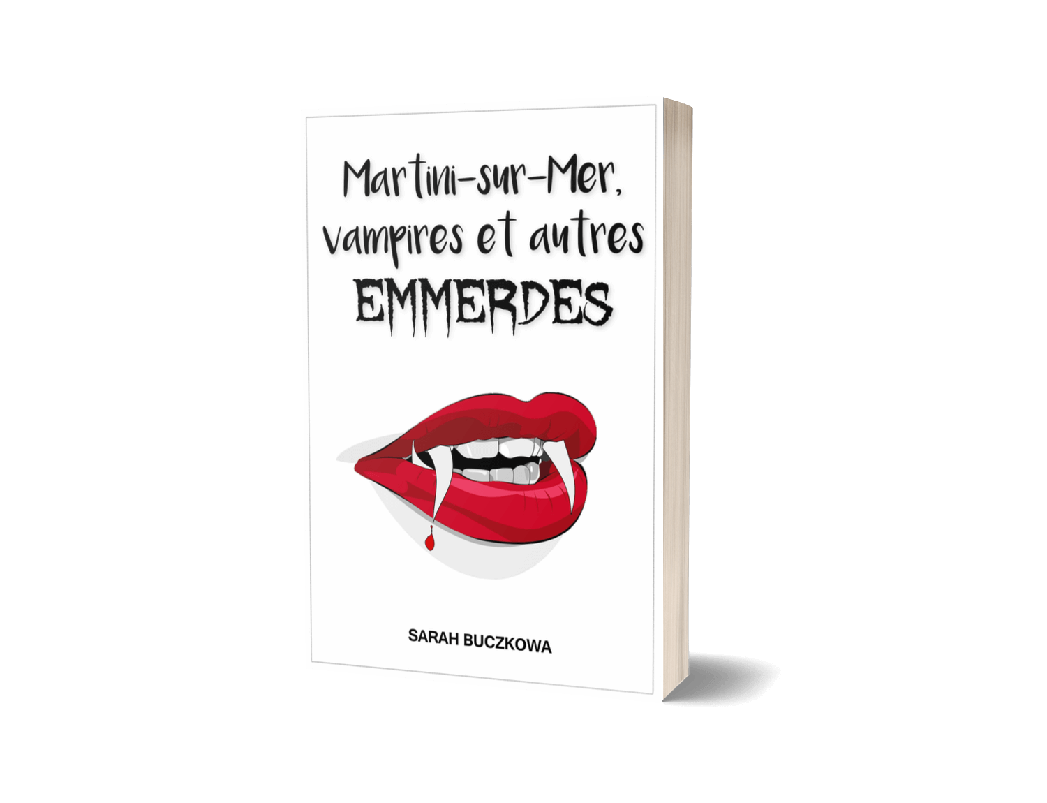 Martini-sur Mer, vampires et autres emmerdes - urban fantasy/bit-lit de Sarah Buczkowa - action/surnaturel/romance/humour/young adult